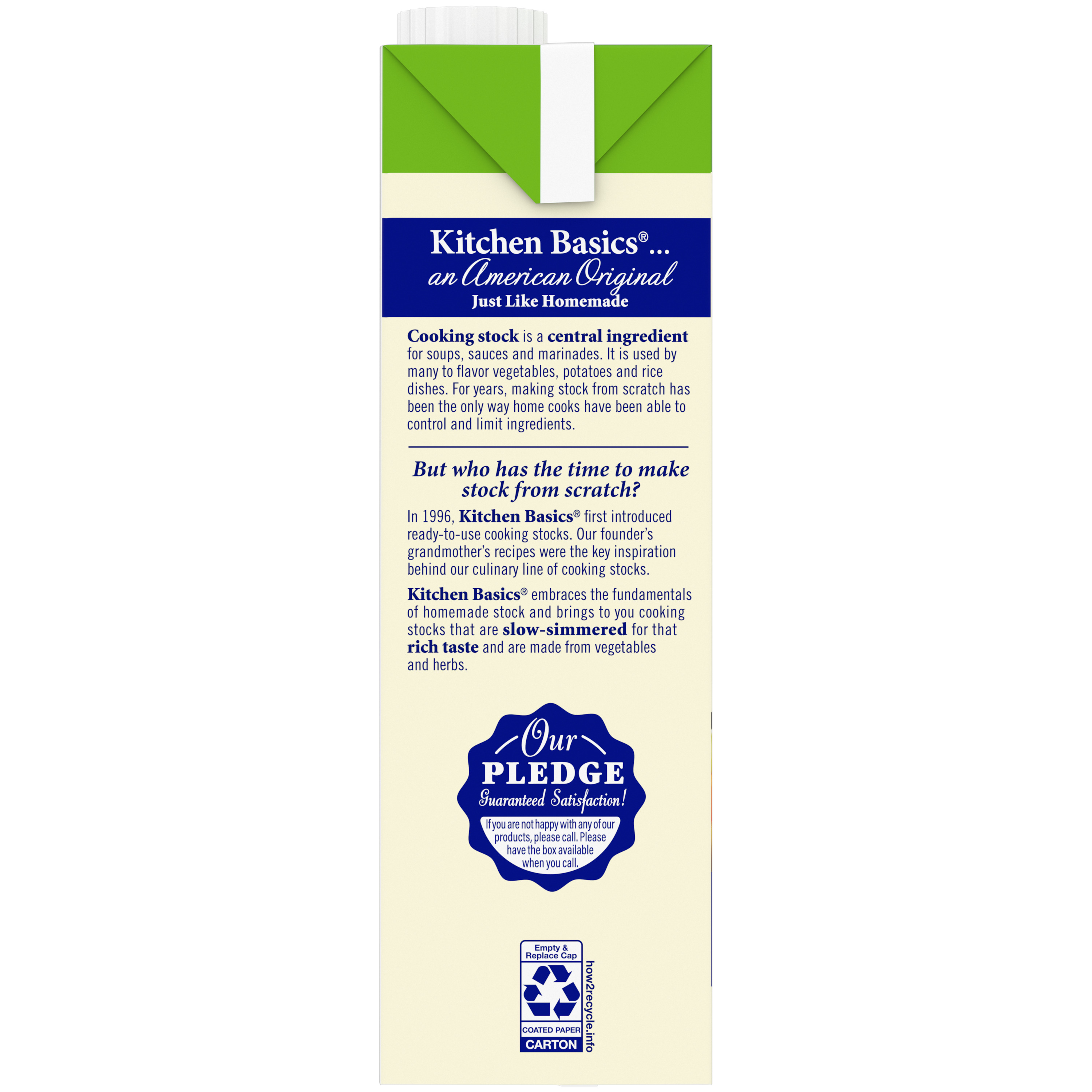 Unsalted Vegetable Stock, 32 oz Kitchen Basics